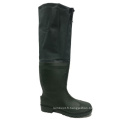 Bottes de pluie en caoutchouc en PVC doux pour le travail de la ferme